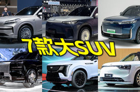 一次看完，上海车展的7款大SUV，哪一款是你的菜