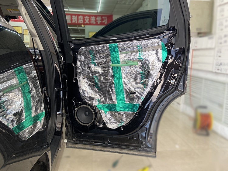 长城VV7改装丹拿音响系统，升级STP隔音——哈尔滨小蒋