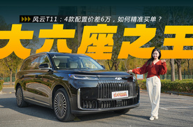 风云T11大六座増程SUV，4款配置价差6万，如何精准买单？