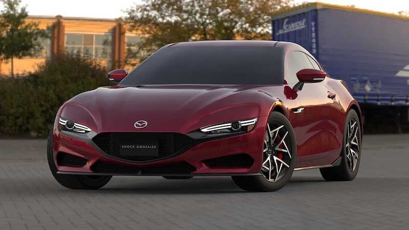 或将搭载转子发动机 马自达RX-7渲染图