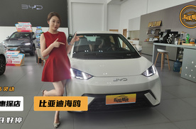 精致有型，探店比亚迪海鸥，小身体大能量