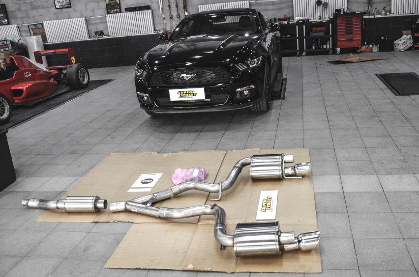 福特野马Mustang改装CORSA中尾段排气