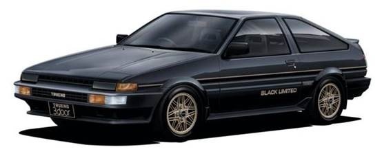 致敬AE86 丰田86 Black Limited官图曝光