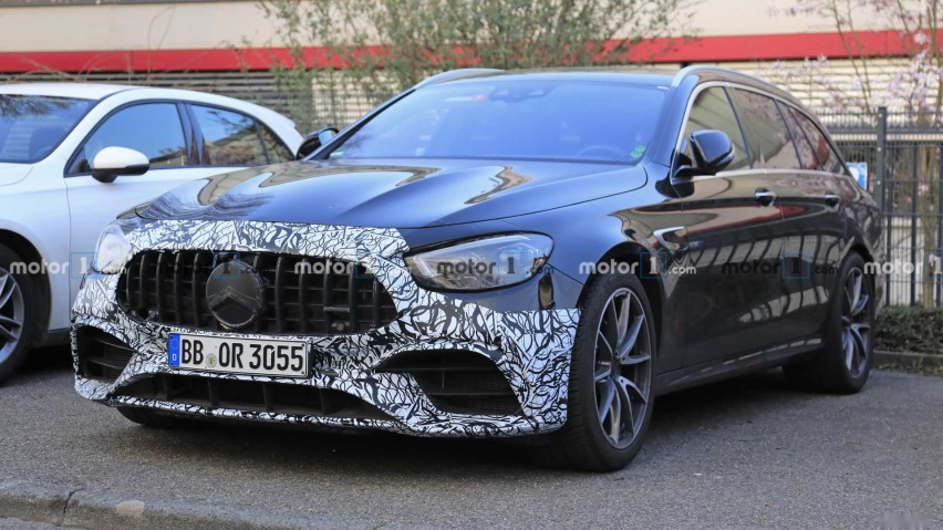 剑指RS6 Avant 新款奔驰AMG E63旅行版谍照曝光