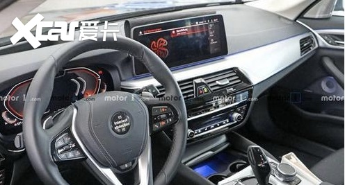 中期改款 5系实车曝光 双肾格栅加大内饰升级 2021年上市