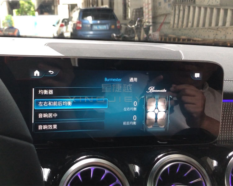 车门关上聆听好音乐 20款奔驰GLB180改装柏林之声音响