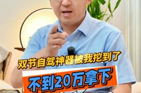 双节自驾神器被我挖到了！不到20万拿下东风奕派eπ008