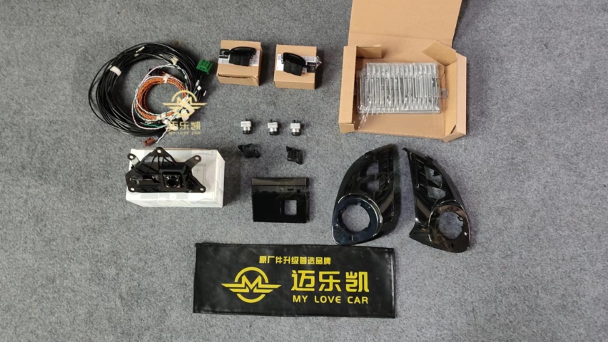 安全又省心，21款奔驰S400升级原厂360全景效果案例