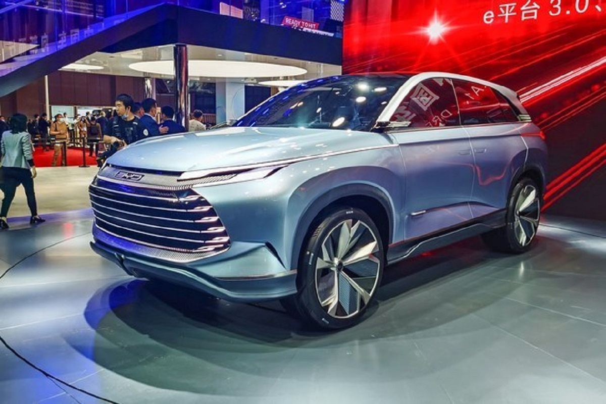 比亚迪x-dream专利图公布,细节更完善,即将量产化