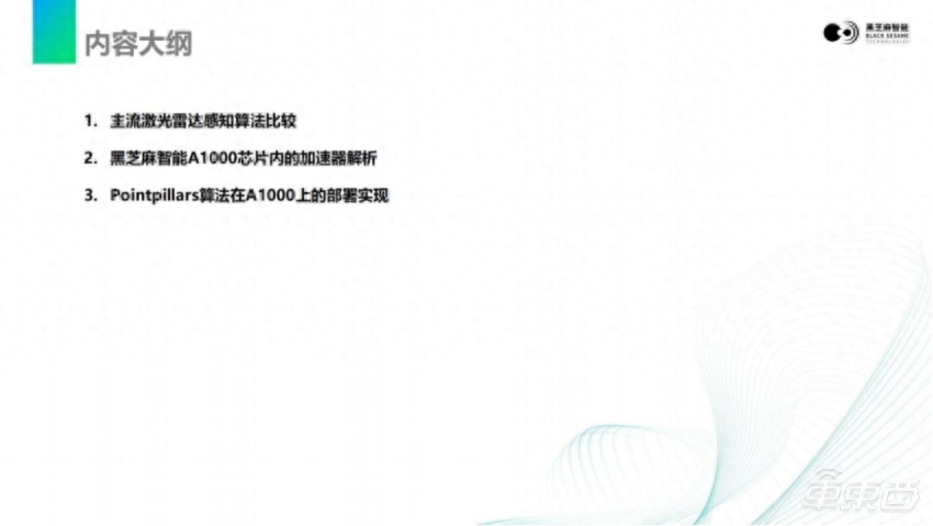 黑芝麻智能仲鸣：激光雷达感知算法在A1000芯片上的部署