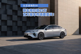海豹08预扣款25万，百万豪车市场要变天！