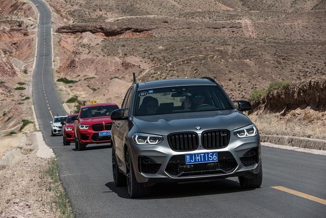 沙上的华尔兹 BMW X3 M和BMW X4 M西区塞北探享