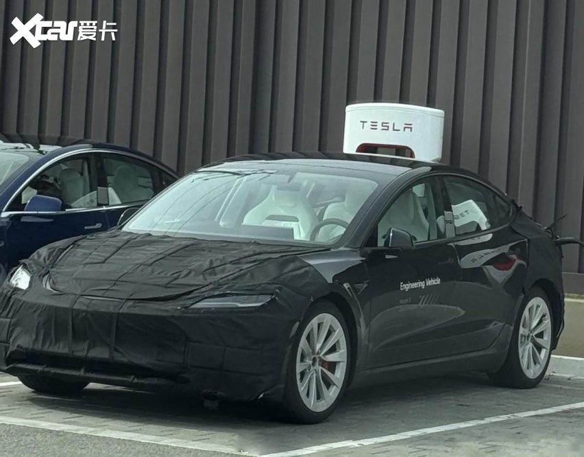 Model 3高性能版实车曝光，外观/动力升级，预计今年二季度推出
