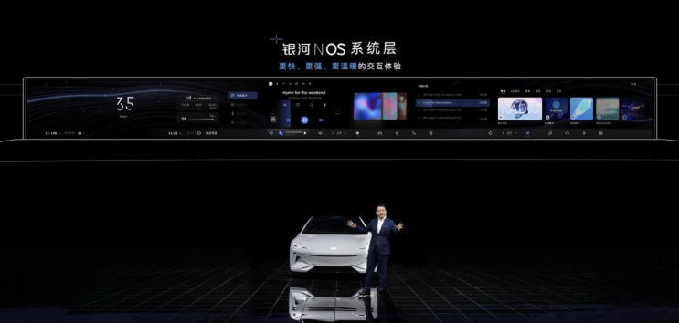 吉利品牌全新中高端新能源系列正式发布，首款智能电混SUV同步全球首发