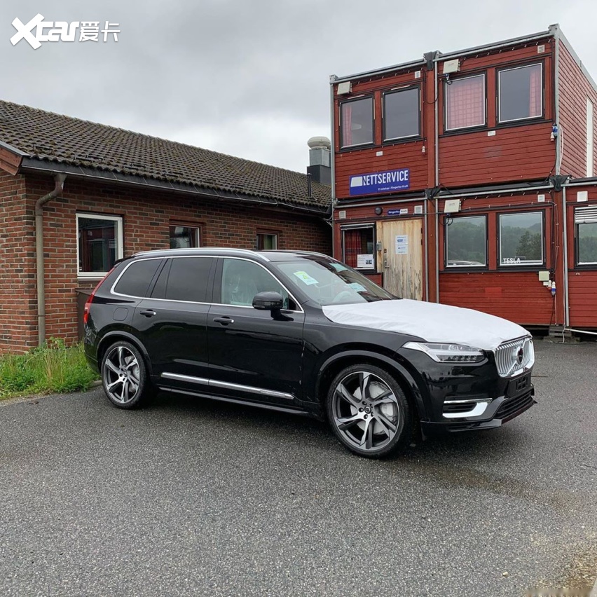 规整的大气风 沃尔沃XC90海外实车