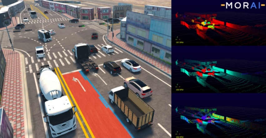 MORAI推自动驾驶模拟解决方案 可在仿真环境重建道路和车辆
