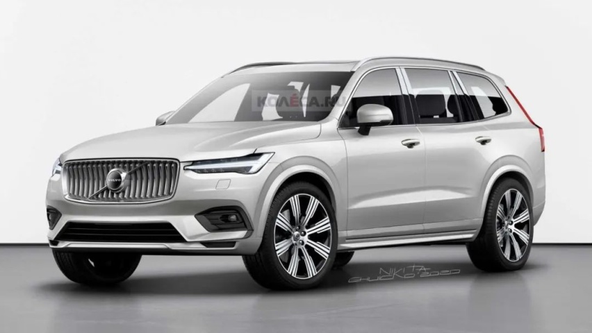 沃尔沃旗舰SUV或将定名XC100，网友：看完有点心动