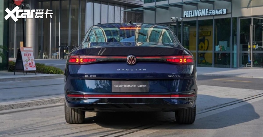 全新大众迈腾实拍,车身线条优雅修长,还有怀挡设计-爱卡汽车爱咖号