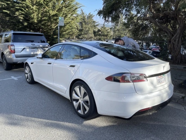 新车｜新款特斯拉Model S实车曝光