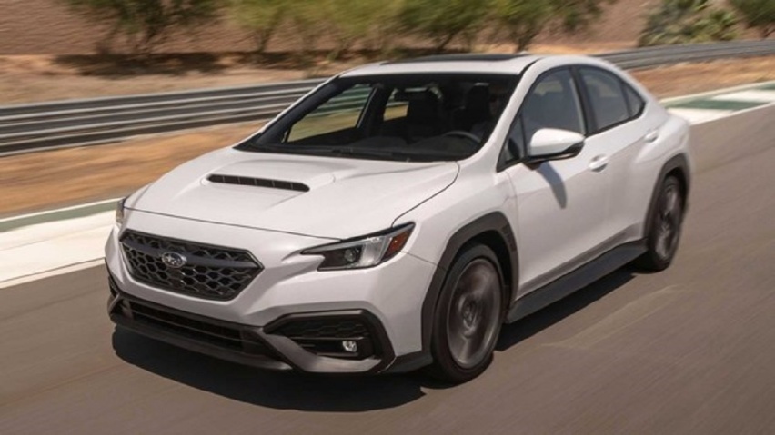 全新斯巴鲁WRX STI假想图，造型激进，输出近500匹