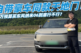 自带豪车同款天地门！十万预算买东风纳米06到底行不行？