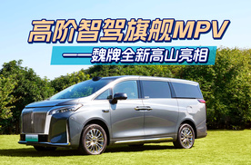 高阶智驾旗舰MPV——魏牌全新高山亮相