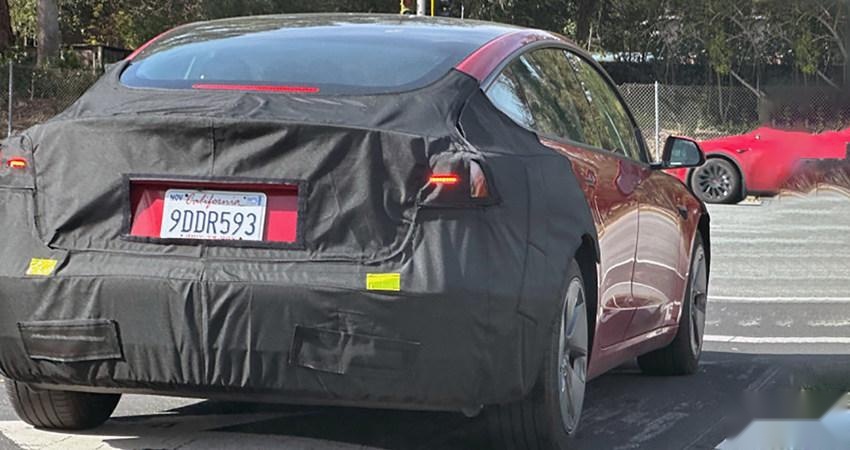 Model 3改款真车首曝！揭秘三大改变，最快下月投产