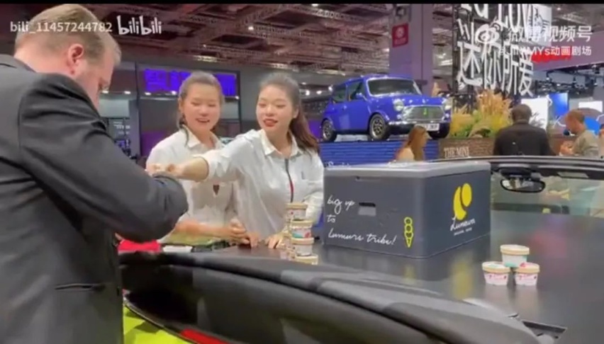 听说宝马家在中国，然后MINI不让国人吃冰淇淋？！