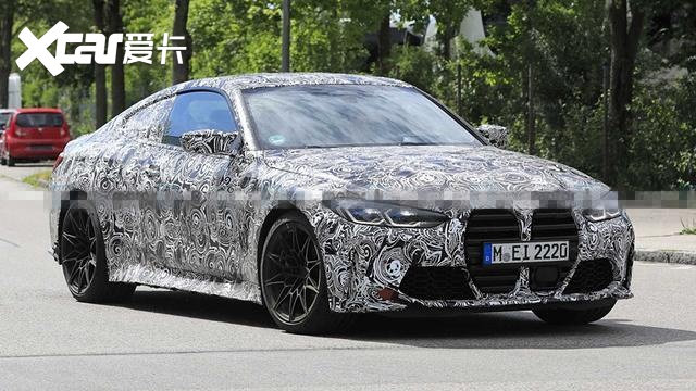 2021款宝马M4双门轿跑谍照曝光 “超大”巨型格栅抢眼