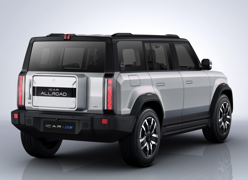 纯电动硬派SUV 奇瑞iCAR 03内饰官图发布 有望10月份量产