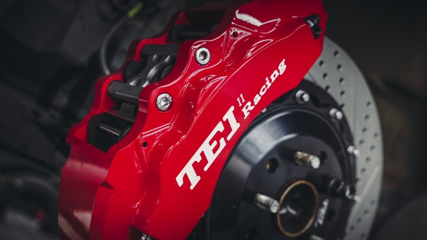 【官方案例】2019款丰田GT86升级tei刹车前6后4活塞卡钳套件