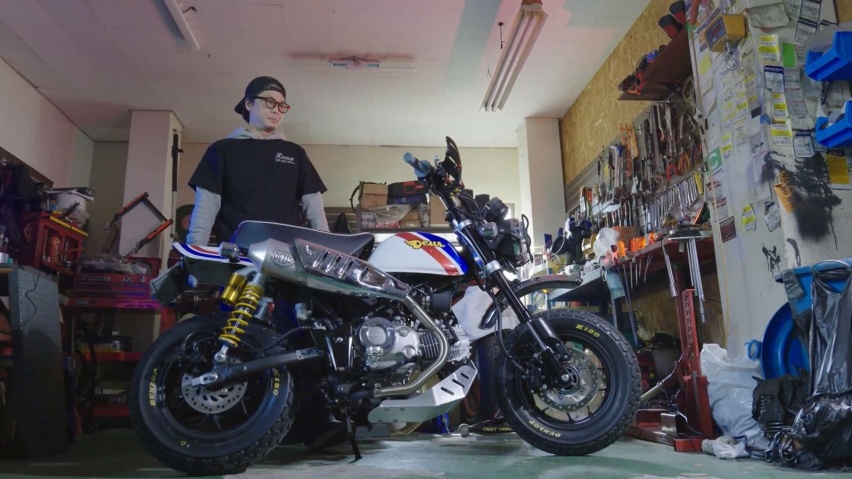 特技小猴子，本田Monkey 125改装车