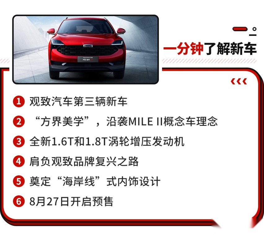全新SUV正式亮相 观致终于发布新车了！你觉得咋样