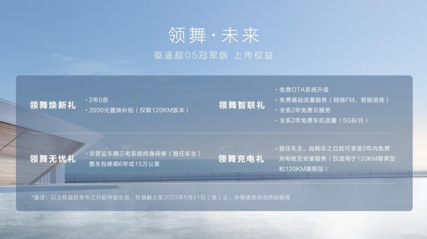 比亚迪再出新卷王，驱逐舰05冠军版焕新上市，售价10.18万起