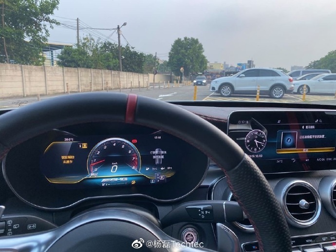奔驰C43 AMG改装德国Techtec刷电脑刷ECU改装