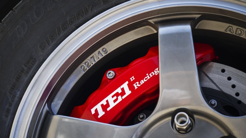 刹车只改装前轮可以？丰田奕泽前轮刹车升级案例，TEI Racing刹车