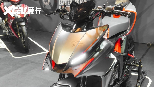 f155概念车其实是,雅马哈exciter 155量产版本的原型,仔细看f155的