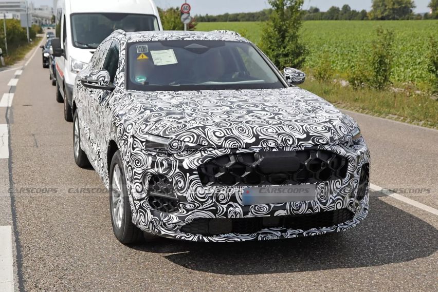 全新奥迪Q5 Sportback谍照曝光，内饰换嵌入式仪表+大屏