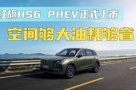 空间够大油耗够省！红旗HS6 PHEV售价17.88万元起正式上市