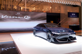 纯电概念车Vision Qe中国首秀，英菲尼迪开启电动化转型|北京车展