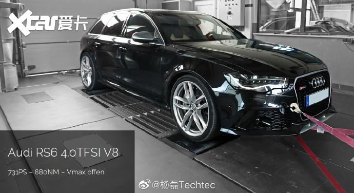 奥迪RS6刷ECU改装德国TECHTEC刷电脑改装动力升级