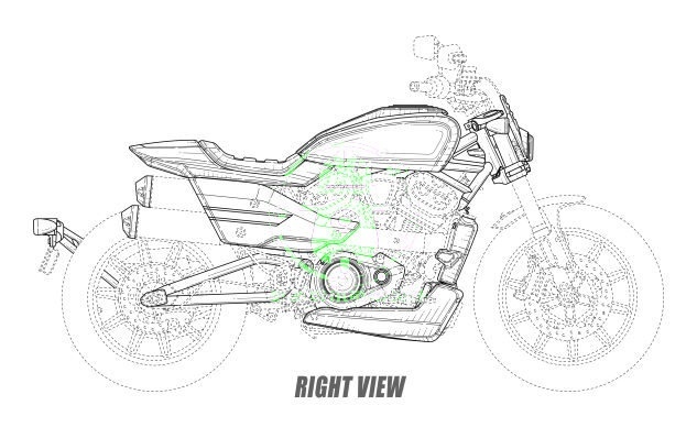 哈雷Cafe Racer和Flat Tracker新车曝光