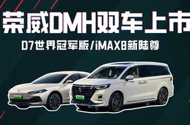 荣威D7 DMH/iMAX8 DMH新陆尊双车上市 主打长续航低能耗