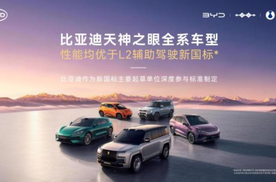 比亚迪天神之眼全系车型性能均优于L2辅助驾驶新国标