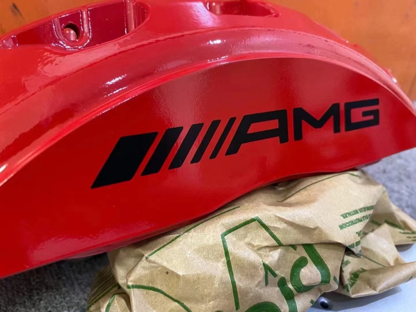 奔驰G350/G500升级改装G63原厂红色AMG6活塞刹车代理批发