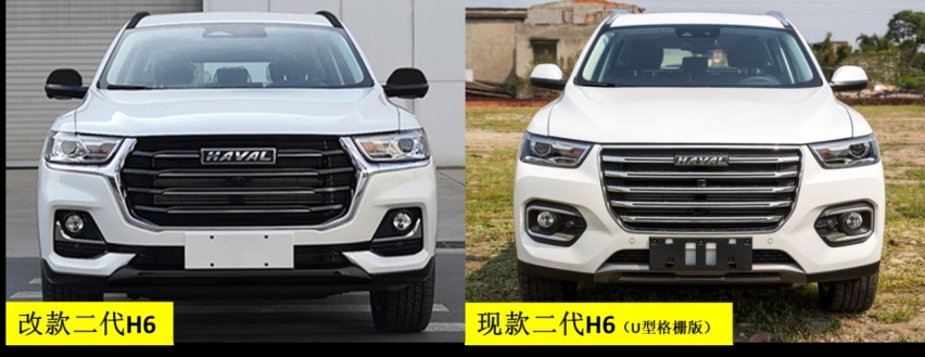 十种前脸可选，第二代哈弗H6改款曝光，或将更名为“M7”？