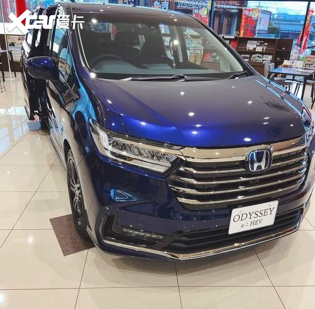 新款本田奥德赛实车，外观很霸气，搭祖传2.0L混动系统