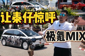 让泰仔惊呼，极氪MIX
