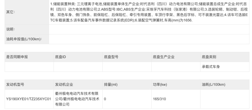 工信部385批新车“吉利兵团” 快报： 几何星愿/极氪7X有望走量