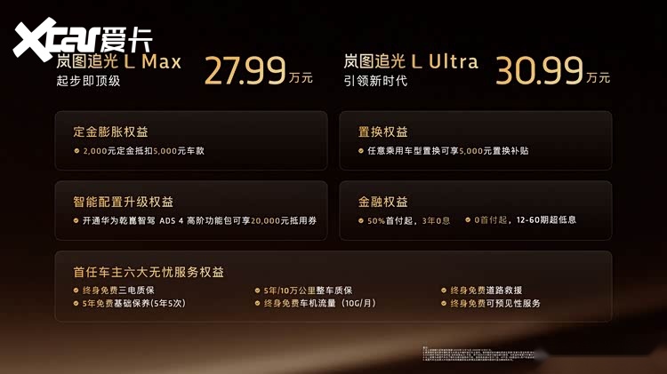 岚图追光L上市售 27.99万起！技术破局定义混动旗舰新基准